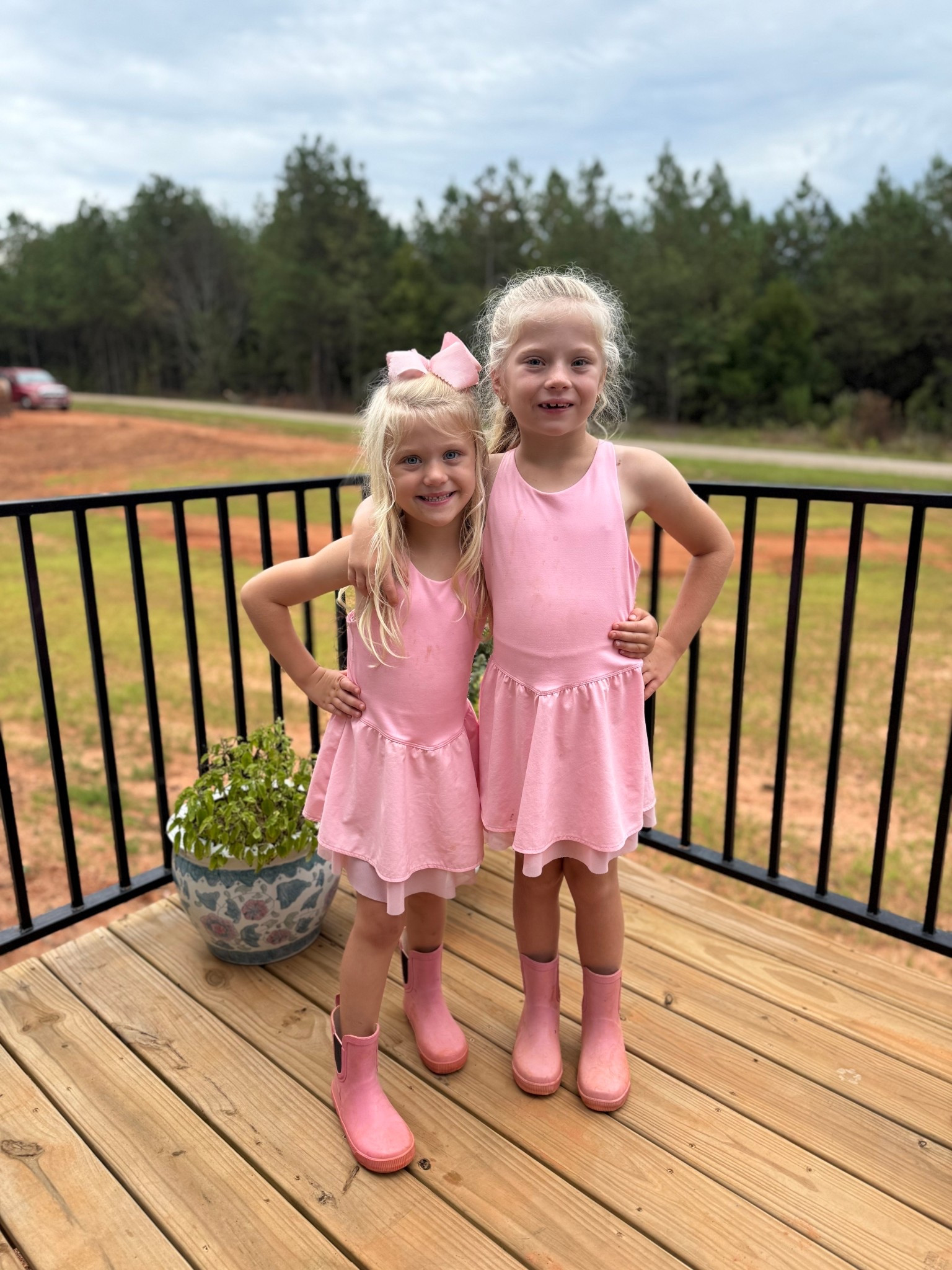 we have been loving these boots for farm life! great for playing outside, plenty of colors for boys and girls, and a good height too! They run a little big even with getting their true size! Available in 7 colors!

Girls toddler boys rain boots farm tween

#LTKFamily #LTKSeasonal #LTKKids