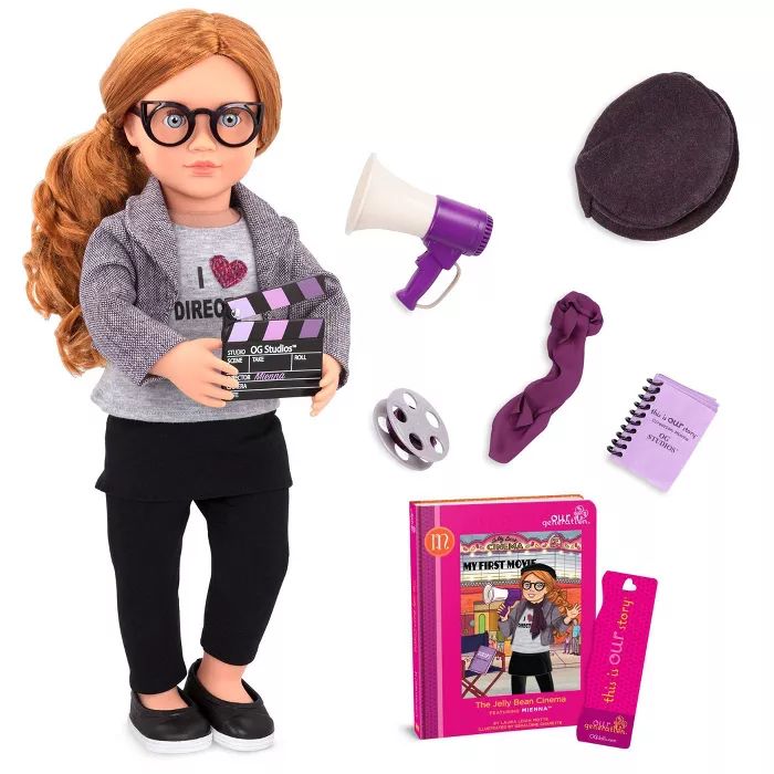Our Generation Deluxe Doll with Book - Movie Director Mienna | Target