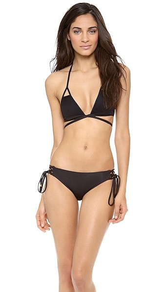 Serra Keyhole Wrap Bikini Top | Shopbop