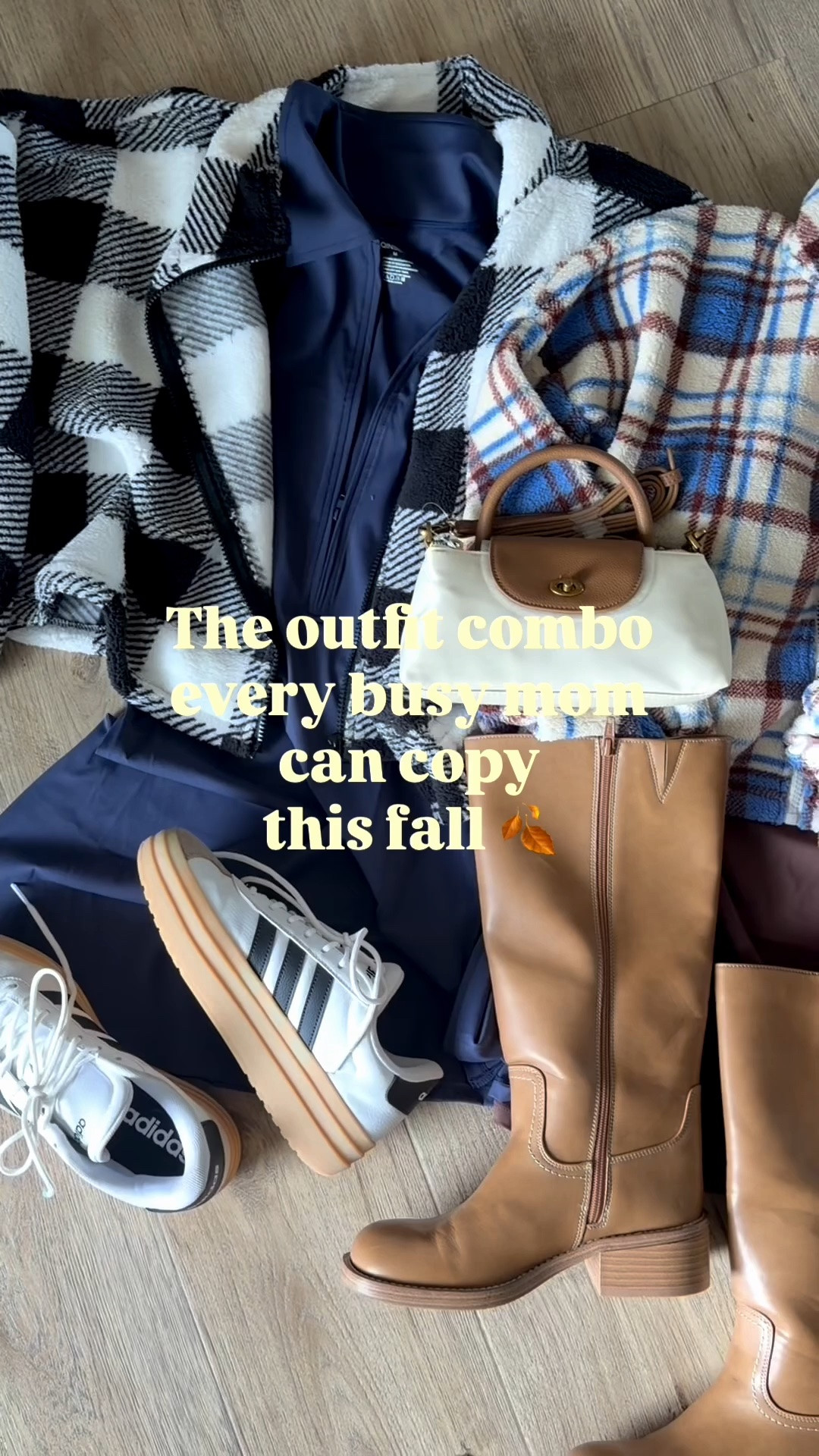 The fall outfit formula every busy mom needs 🍂 Sporty dress + cozy fleece + cute shoes = the easiest throw-on-and-go look. Perfect for school drop-off sports weekends errands + all the fall things.

#LTKgrwm #LTKootd #LTKSeasonal