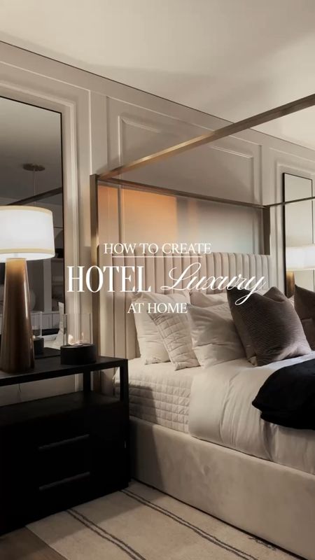 How to Create a Luxury Hotel Suite at Home!

Simple Elegance is exactly how I would describe our Primary Suite. Layer a velvet quilt, with a crisp duvet, a buttery soft quilt, and velvet pillows to create a space that is elevated and beautiful. ⁣


#LTKVideo #LTKStyleTip #LTKHome