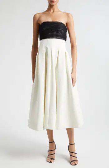 Cinq à Sept Odessa Strapless Cocktail Dress | Nordstrom | Nordstrom