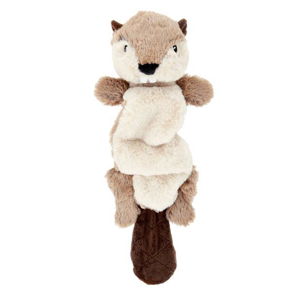 Frisco Bungee Plush Squeaking Beaver Dog Toy | Chewy.com