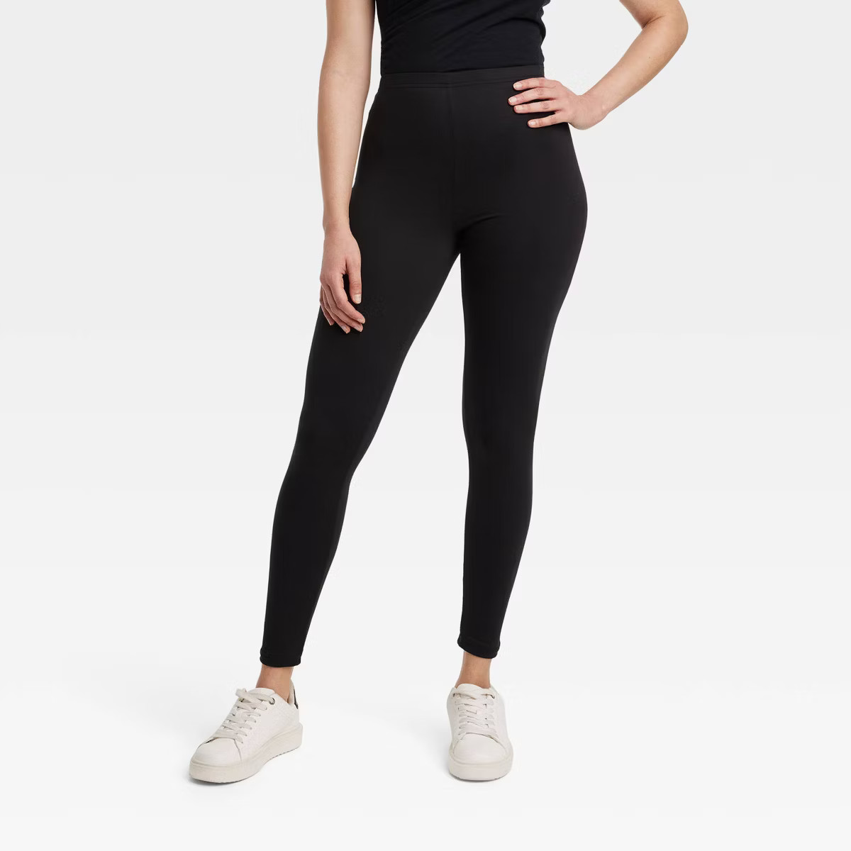 Women's 2pk Super Soft Leggings - A New Day™ Black | Target