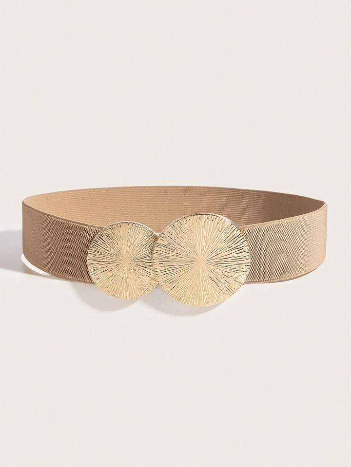 1pc Ladies Casual Solid Color Retro Cute Elegant Sexy Street Party Business Elastic Waist Belt, Suitable For All Seasons Summer, School Fall, Autumn, Halloween | SHEIN