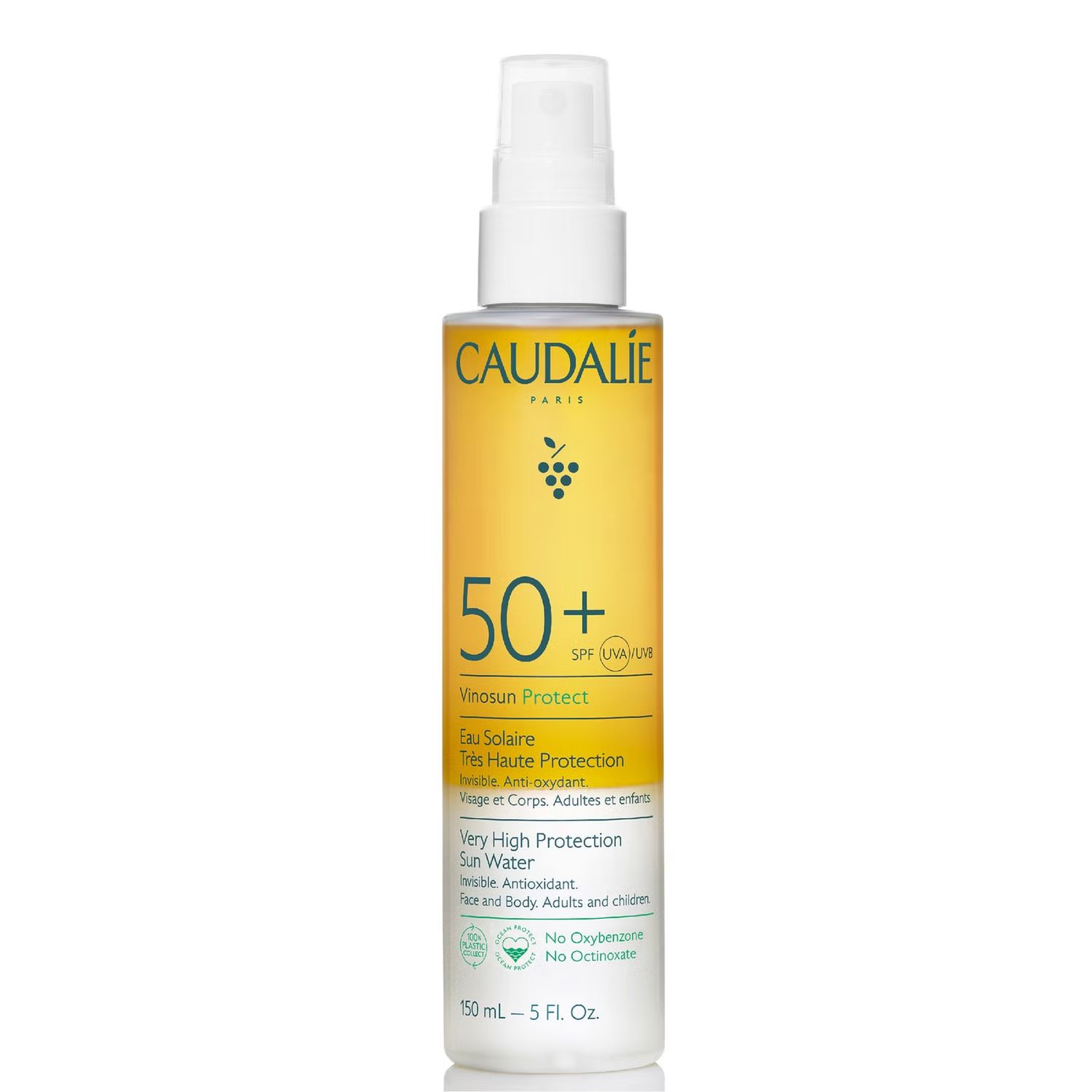 Caudalie Vinosun Very High Protection Water SPF50 150ml | Look Fantastic (UK)