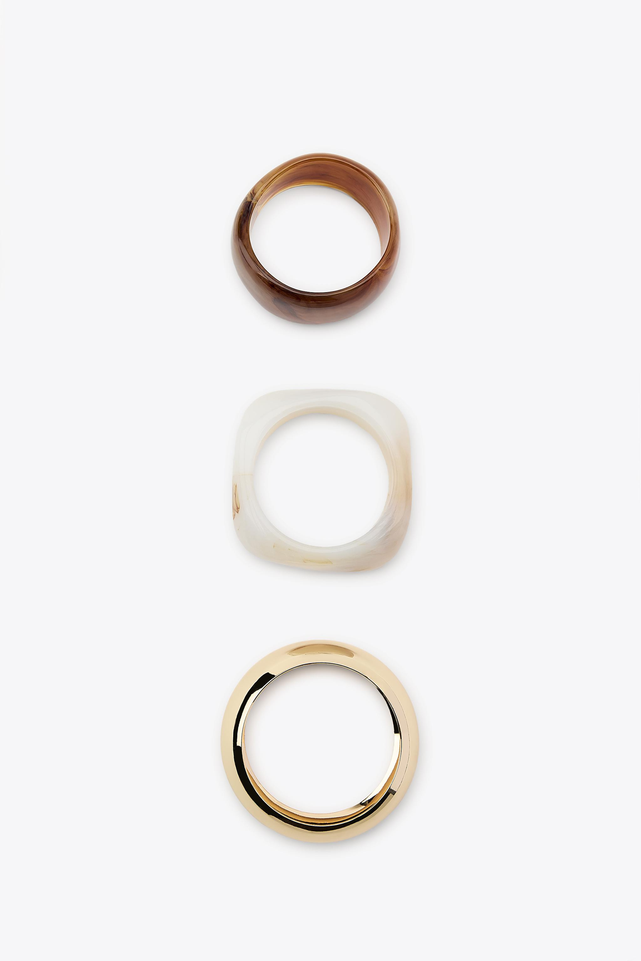 3-PACK OF RIGID BRACELETS | Zara US
