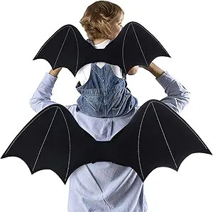 D-FantiX Bat Wings for Kids, 2 Pack Parent-Child Bat Wings Backpack Party Favors Halloween Decora... | Amazon (US)