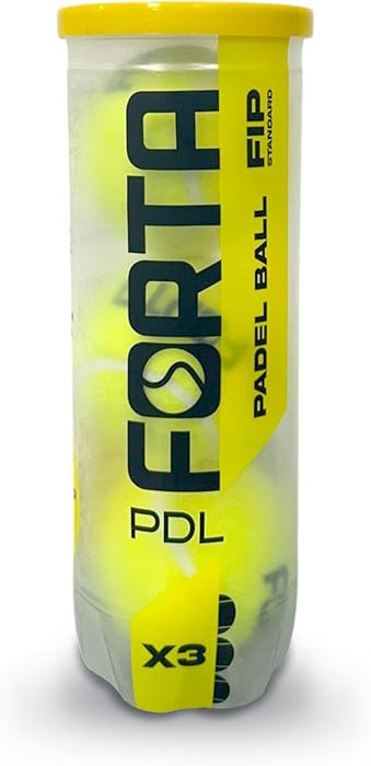 Padel Balls - Standard Weight, Natural Rubber, Speed Padel Ball for Great Game Control, Durable a... | Amazon (UK)