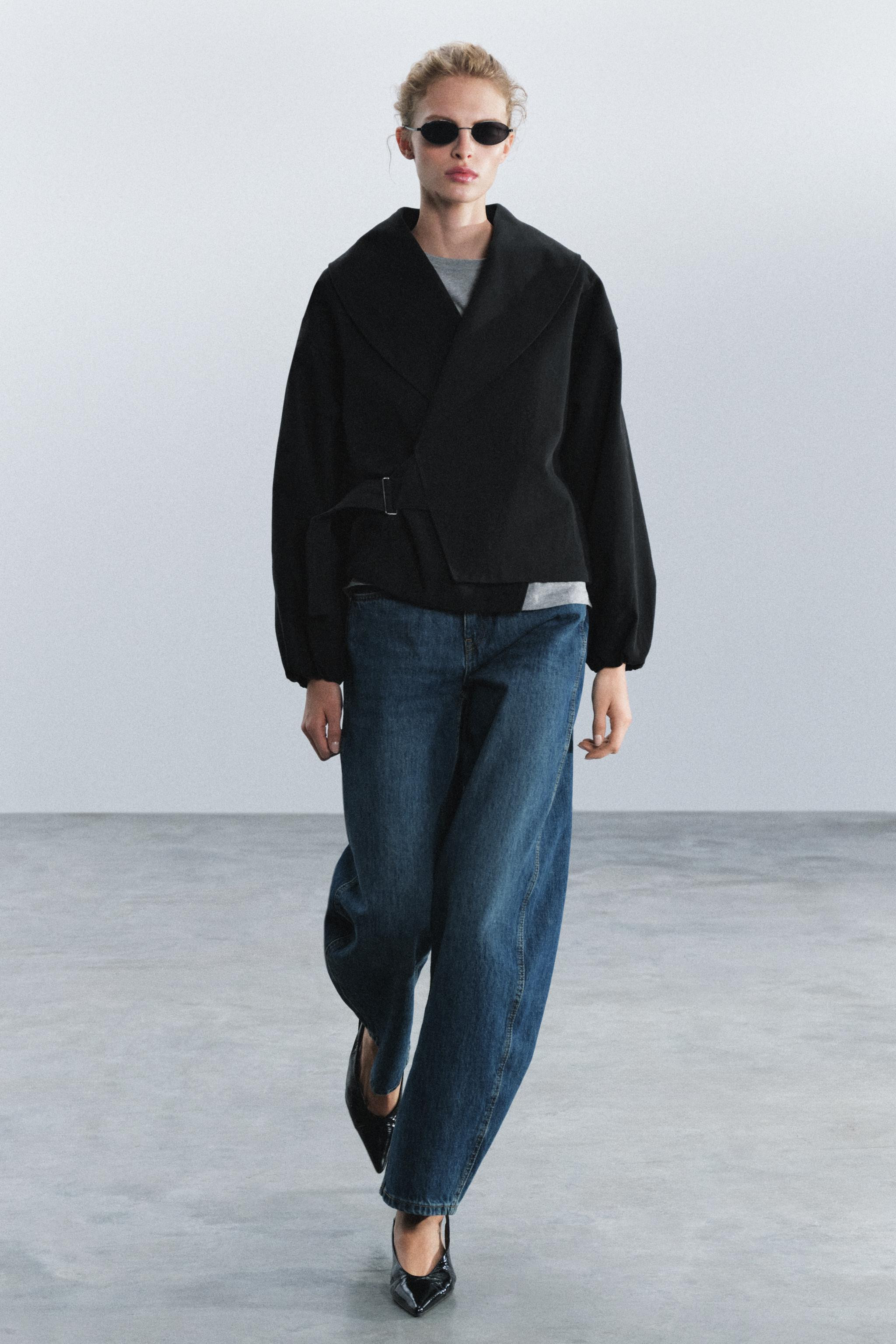 CHAQUETA CORTA HEBILLA ZW COLLECTION | Zara US