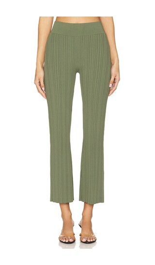 Veronica Beard Massaro Pant in Sage. - size M | Revolve Clothing (Global)