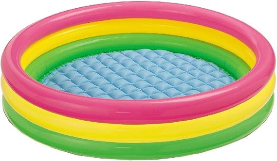 Intex Kiddie Pool - Kid's Summer Sunset Glow Design - 58" x 13" | Amazon (US)