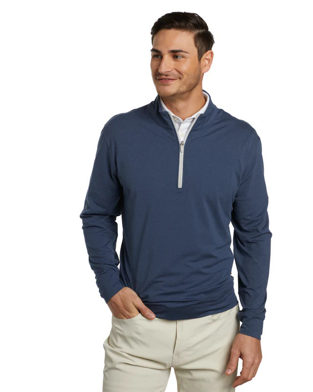 Scout Heathered 1/4 Zip | STITCH Golf