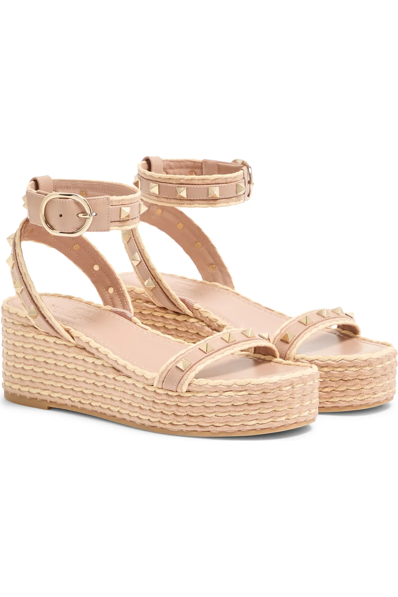 Rockstud Ankle Strap Espadrille Platform Sandal (Women) | Nordstrom | Nordstrom