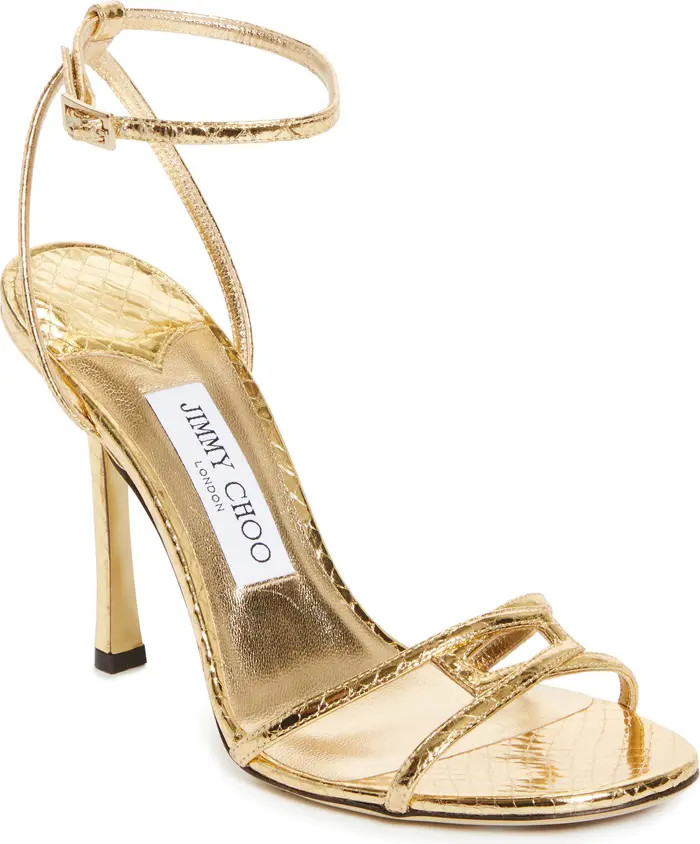 Jimmy Choo 1998 Leo Ankle Strap Sandal (Women) | Nordstrom | Nordstrom