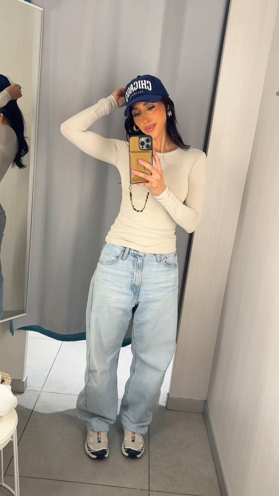 Spring tops H&M try on #levis #salomon #sneakers #springtops 

#LTKdayinmylife #LTKootd #LTKgrwm