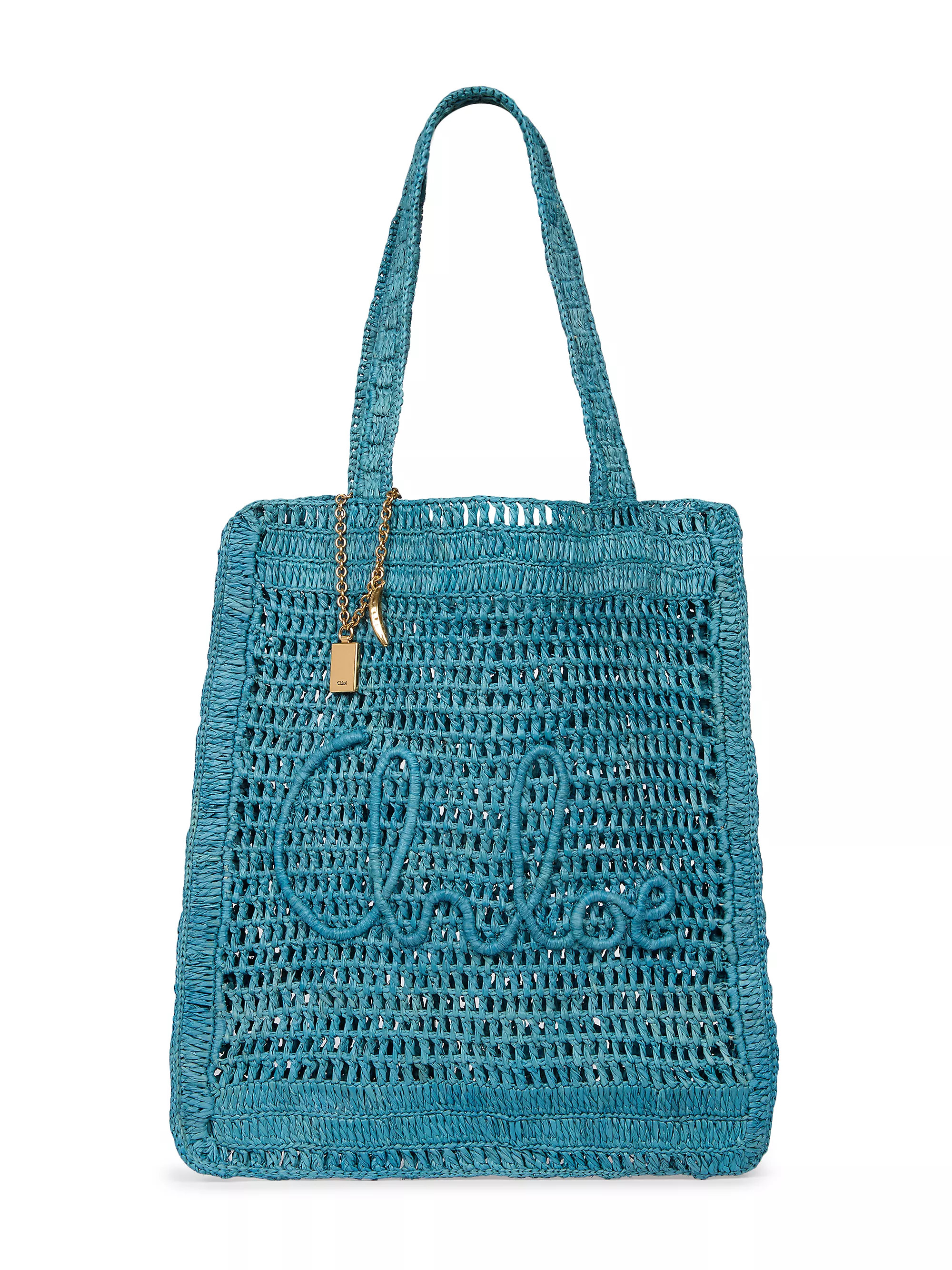 Summer Banana Logo Crocheted Tote Bag | Saks Fifth Avenue