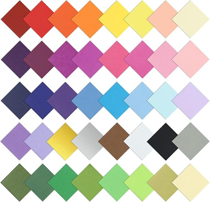 Jyongmer 8000PCS 2 Inch Tissue Paper Squares, 40 Assorted Colored Tissue Paper for Crafts Art Rai... | Amazon (US)