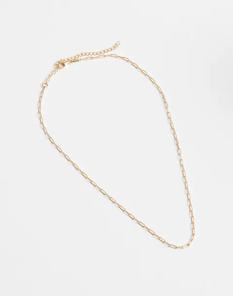 Demi-Fine Paperclip Chain Necklace | Madewell