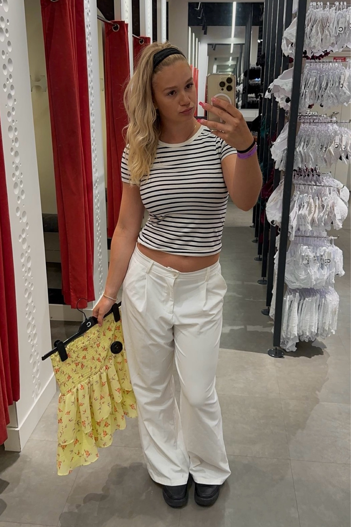 STOCKHOLM STYLE SUMMER OITFIT
( white outfit, cute summer outfit, white pants styling tips, headband, hairstyle ideas, black shoe outfits, shopping outfits)

#LTKbeauty #LTKstyletip #LTKsummer