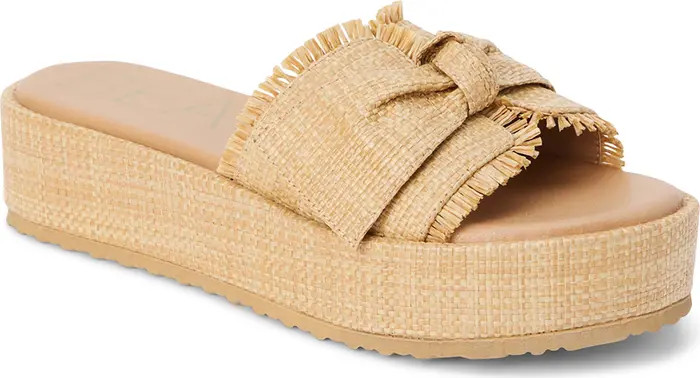 BEACH BY MATISSE Sunda Platform Slide Sandal (Women) | Nordstrom | Nordstrom