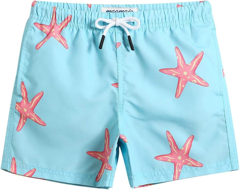 maamgic Boys Swim Trunks Toddler Swim Shorts Little Boys Bathing Suit Swimsuit Toddler Boy Swimwe... | Amazon (US)