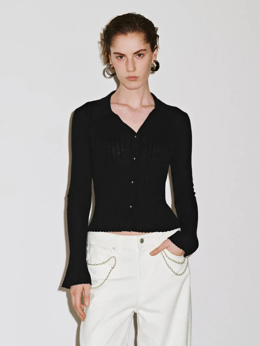 Button Up Knitted Cardigan | Urban Revivo