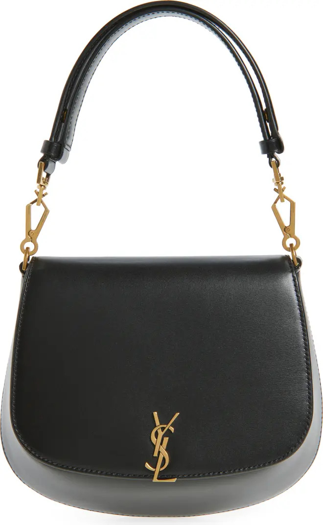 Mini Voltaire Box Leather Top Handle Bag | Nordstrom