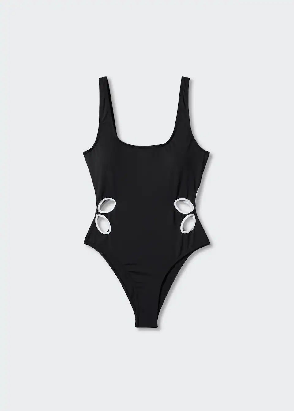 Cut-out detail swimsuit -  Women | Mango USA | MANGO (US)