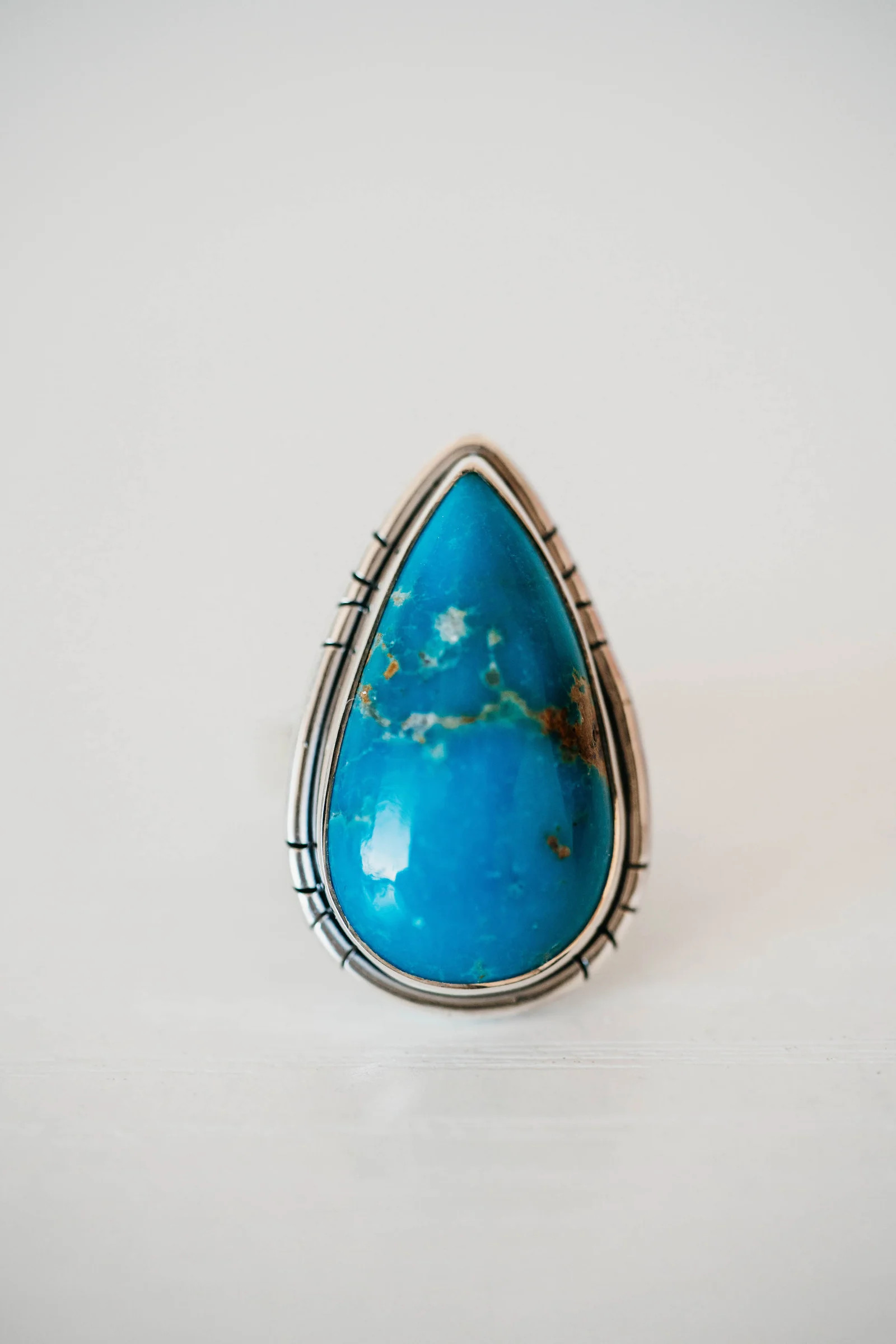 Dawn Ring | Turquoise | Goldie Lew Jewelry
