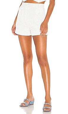 Song of Style Monte Short in White & Black from Revolve.com | Revolve Clothing (Global)