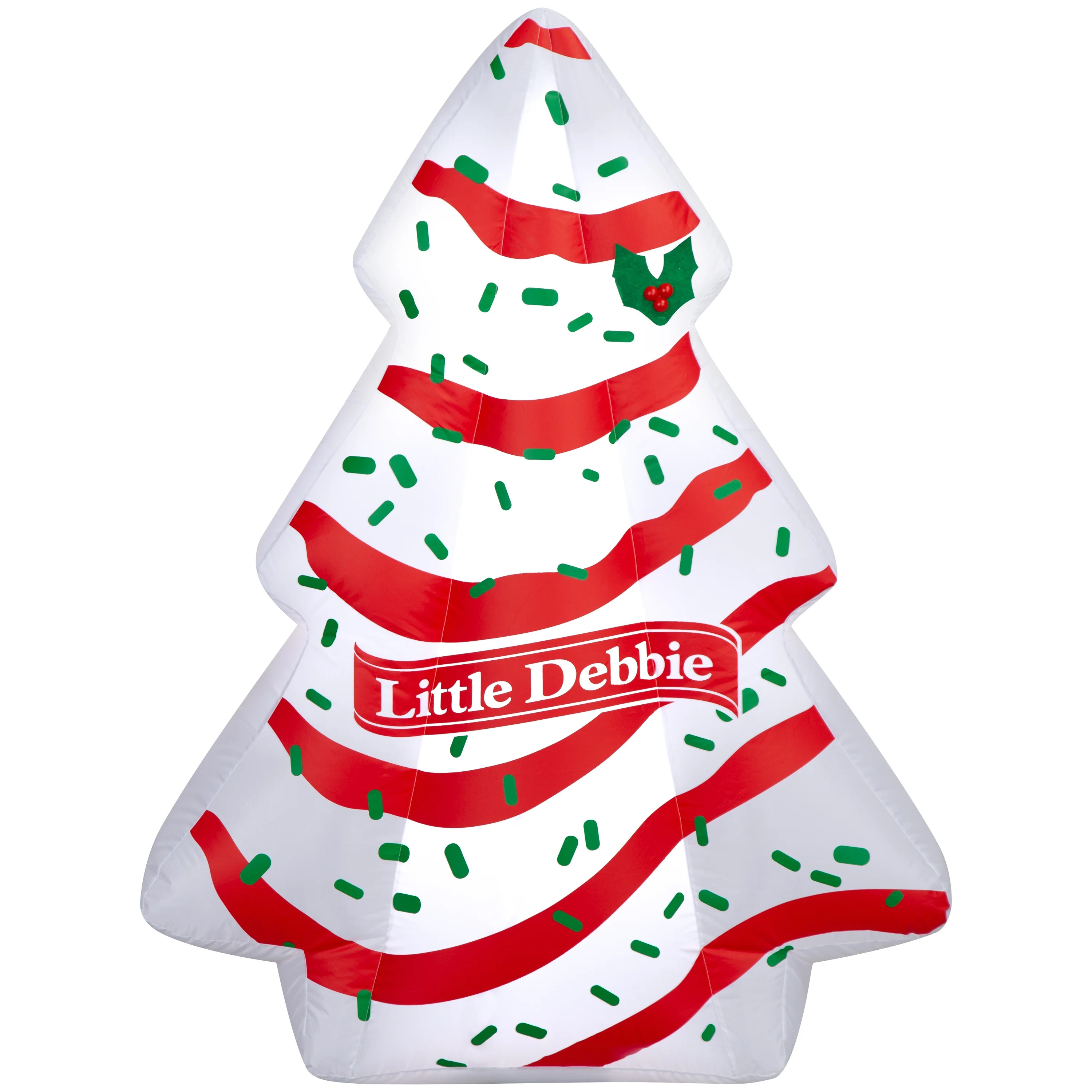 Little Debbie Christmas Tree Cake Yard Inflatable with LED Lights 4.5 ft | Walmart (US)