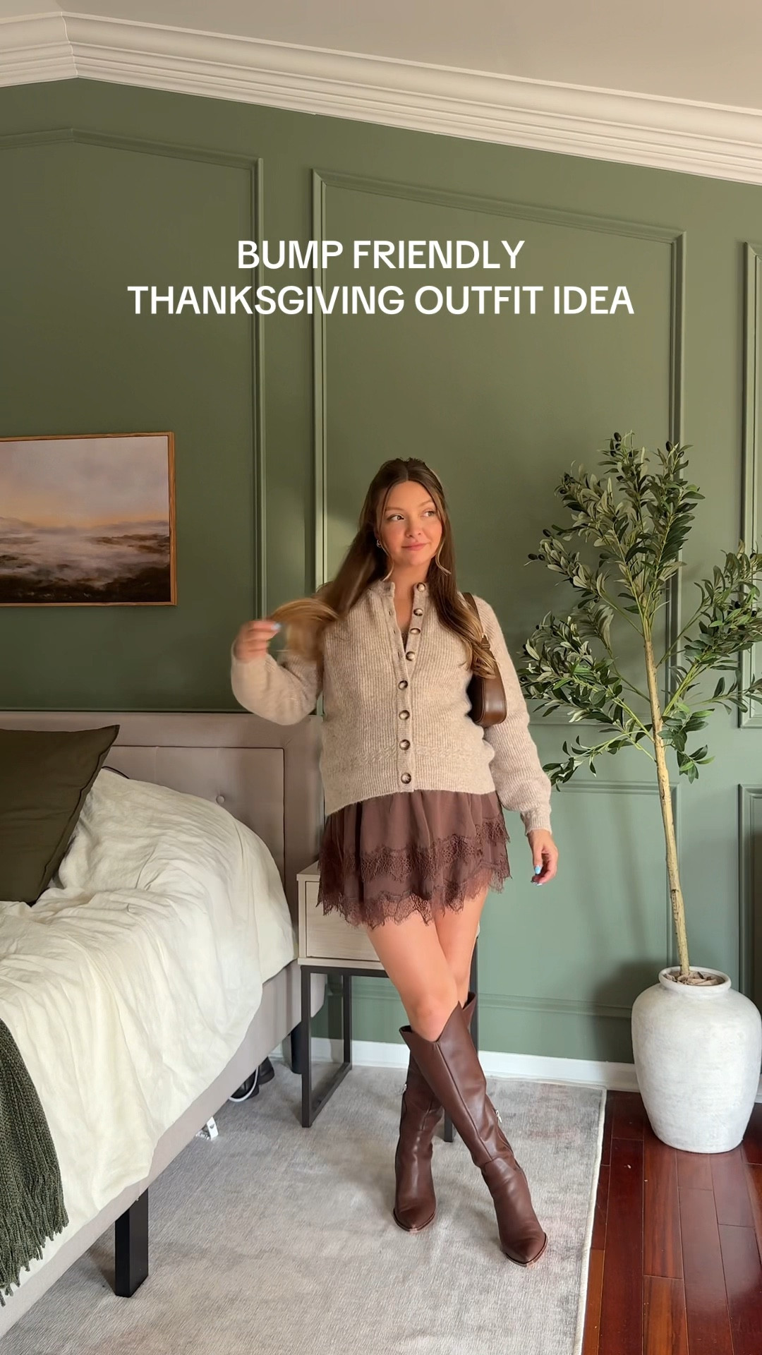 Bump friendly Thanksgiving outfit idea!

Pregnancy style, fall out idea, bump style 

#LTKStyleTip #LTKBump #LTKHoliday