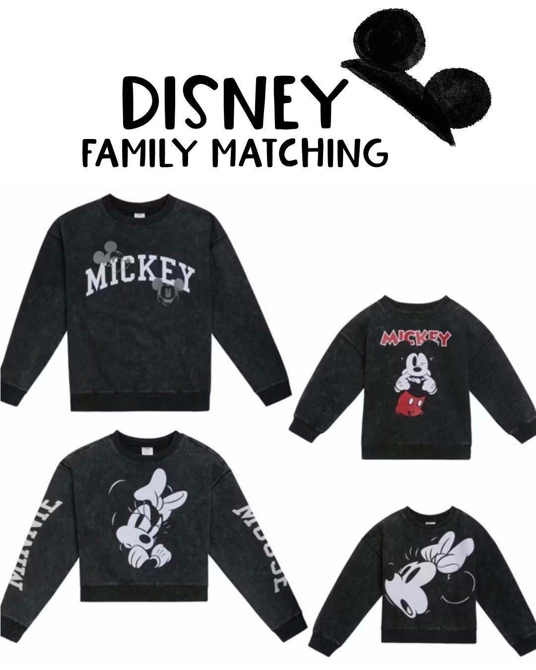 Disney Family Matching Sweatshirts. 

#LTKSaleAlert #LTKKids #LTKmomlife
