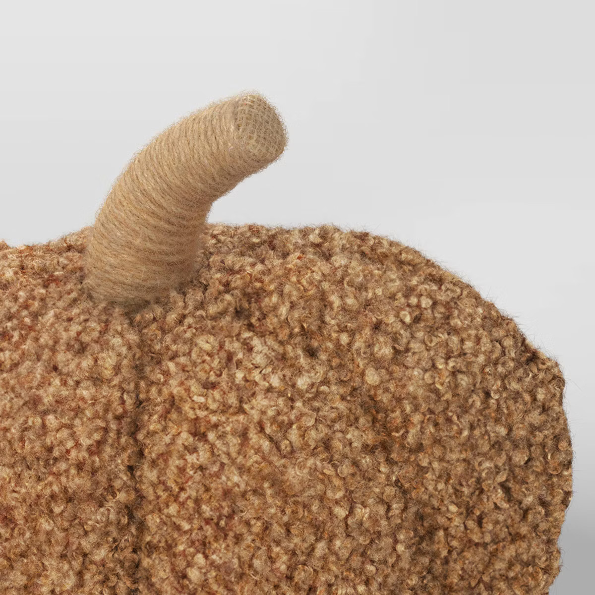 Teddy Boucle Shaped Pumpkin Throw Pillow - Threshold™ | Target