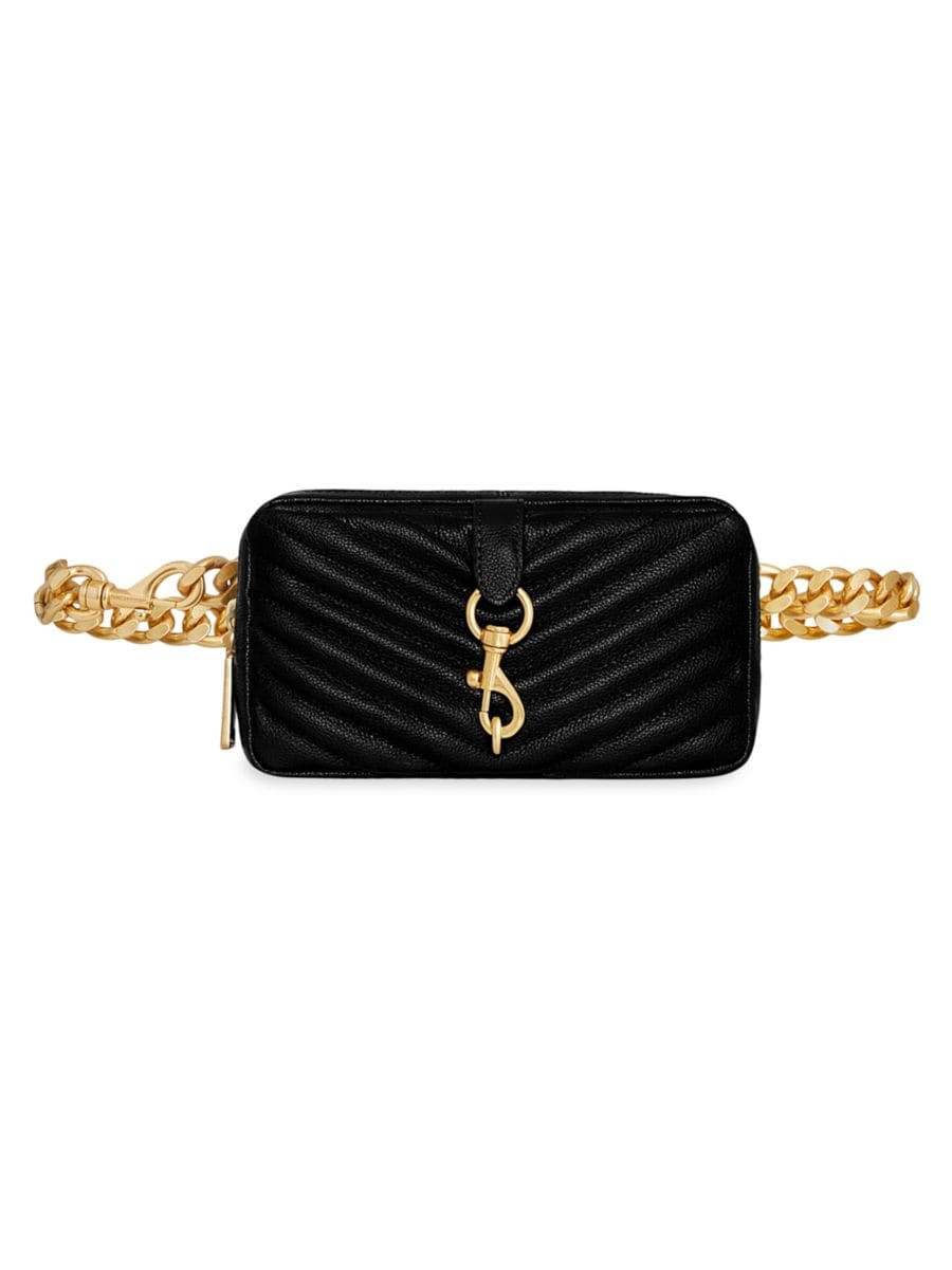 Edie Denim Belt Bag | Saks Fifth Avenue
