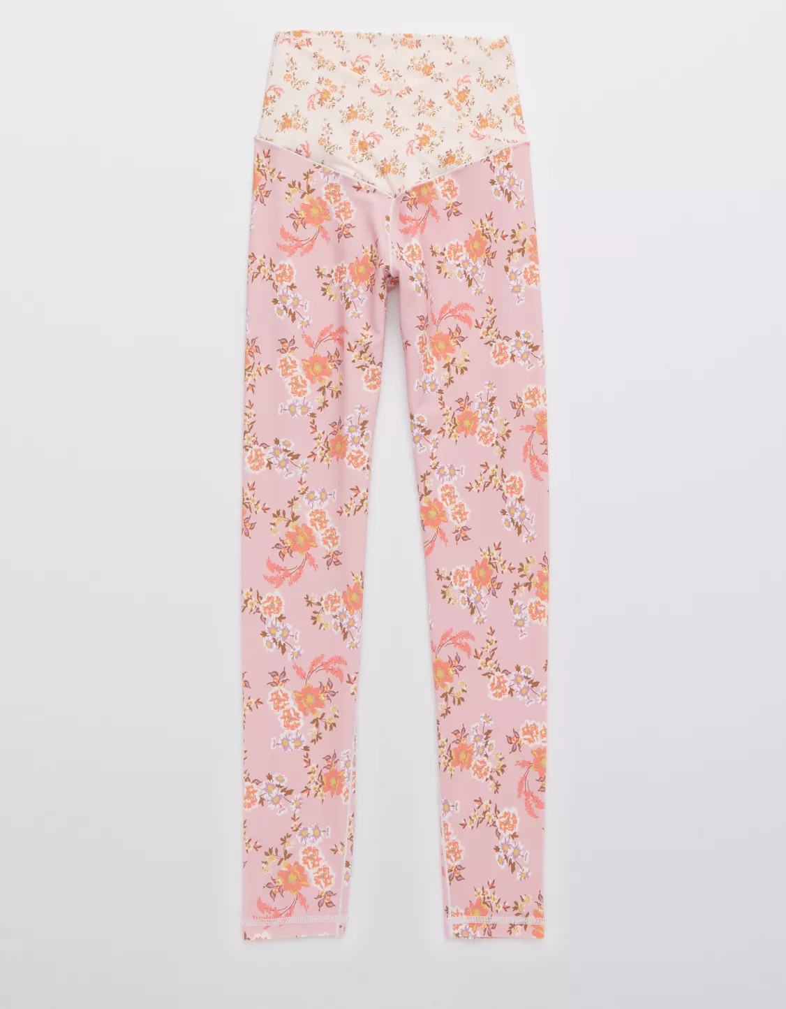 OFFLINE Real Me High Waisted Floral Crossover Legging | American Eagle Outfitters (US & CA)