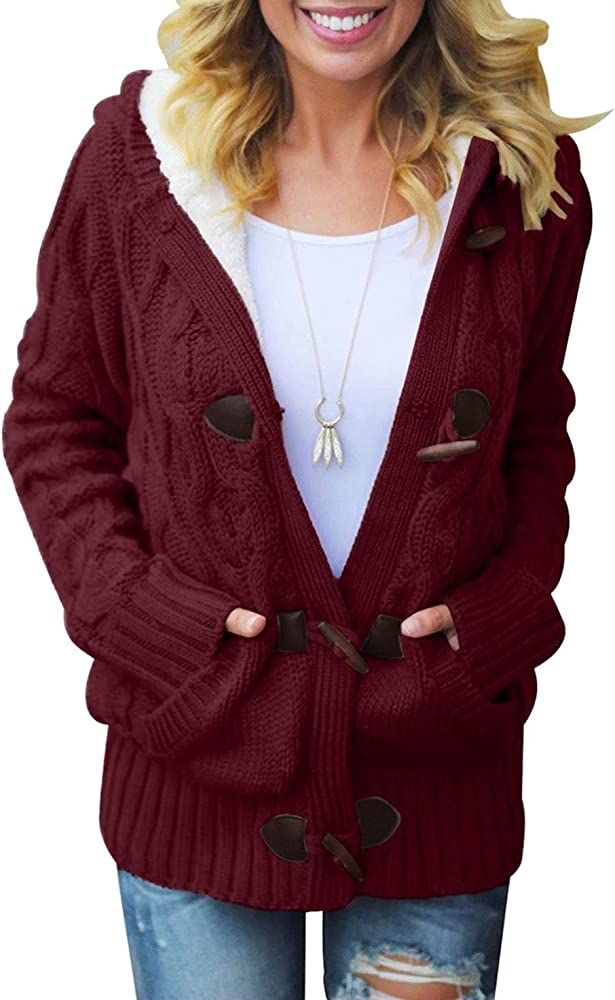 Winter Hooded Cardigan | Amazon Fashion | Amazon (US)
