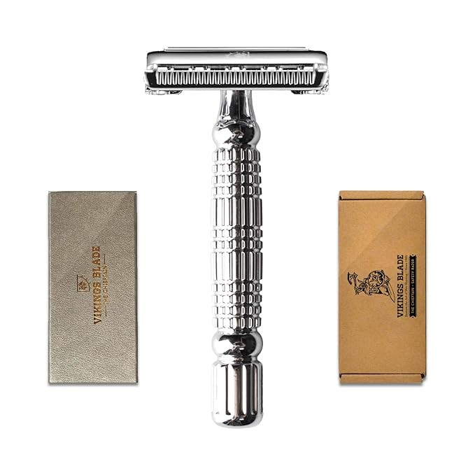 VIKINGS BLADE The Chieftain Double Edge Safety Razor (Neutrally Aggressive) | Amazon (US)