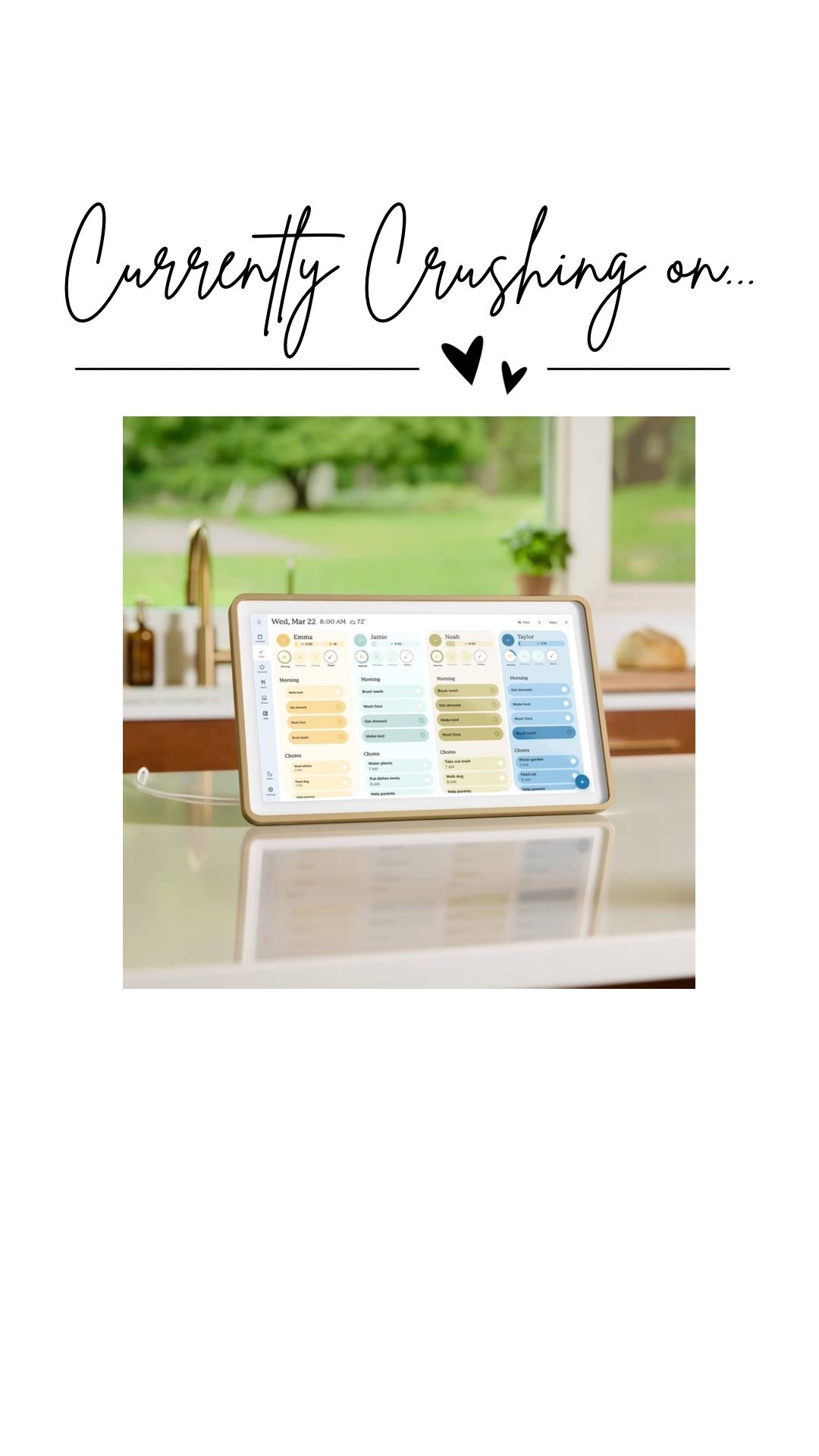 Target just quietly dropped this gold-framed Skylight Calendar with Hearth & Hand Magnolia 😍

#LTKHome #LTKmomlife