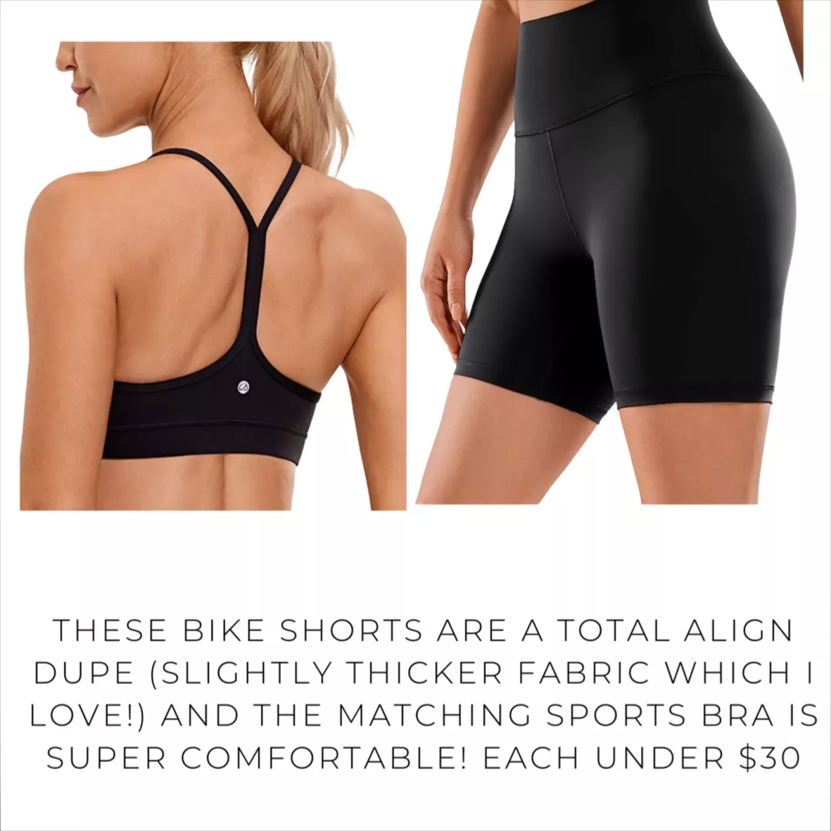 CRZ YOGA Bike Athletic Shorts for Women