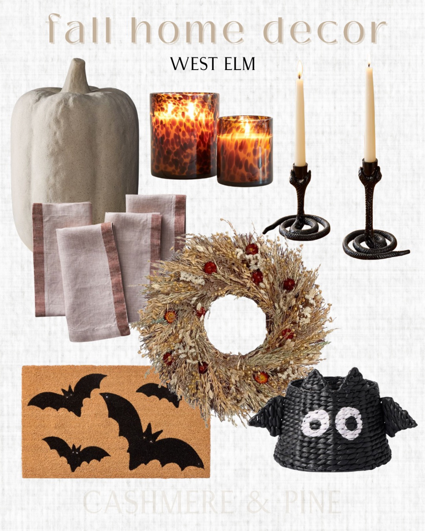 Halloween home decor, spooky candlesticks, fall
Table top decor, autumn candles, door mats 

#LTKhome #LTKSeasonal #LTKFind