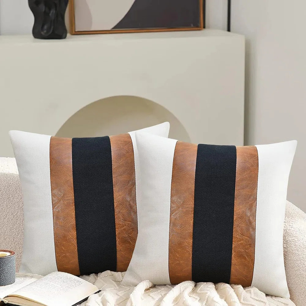 Black And White Throw Pillow Covers | Wayfair North America