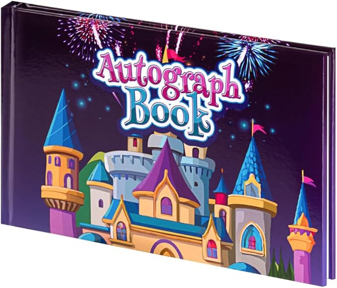 Autograph Book 2026 for Disney World Theme Park or Cruise Vacation Essentials, Castle Character H... | Amazon (US)