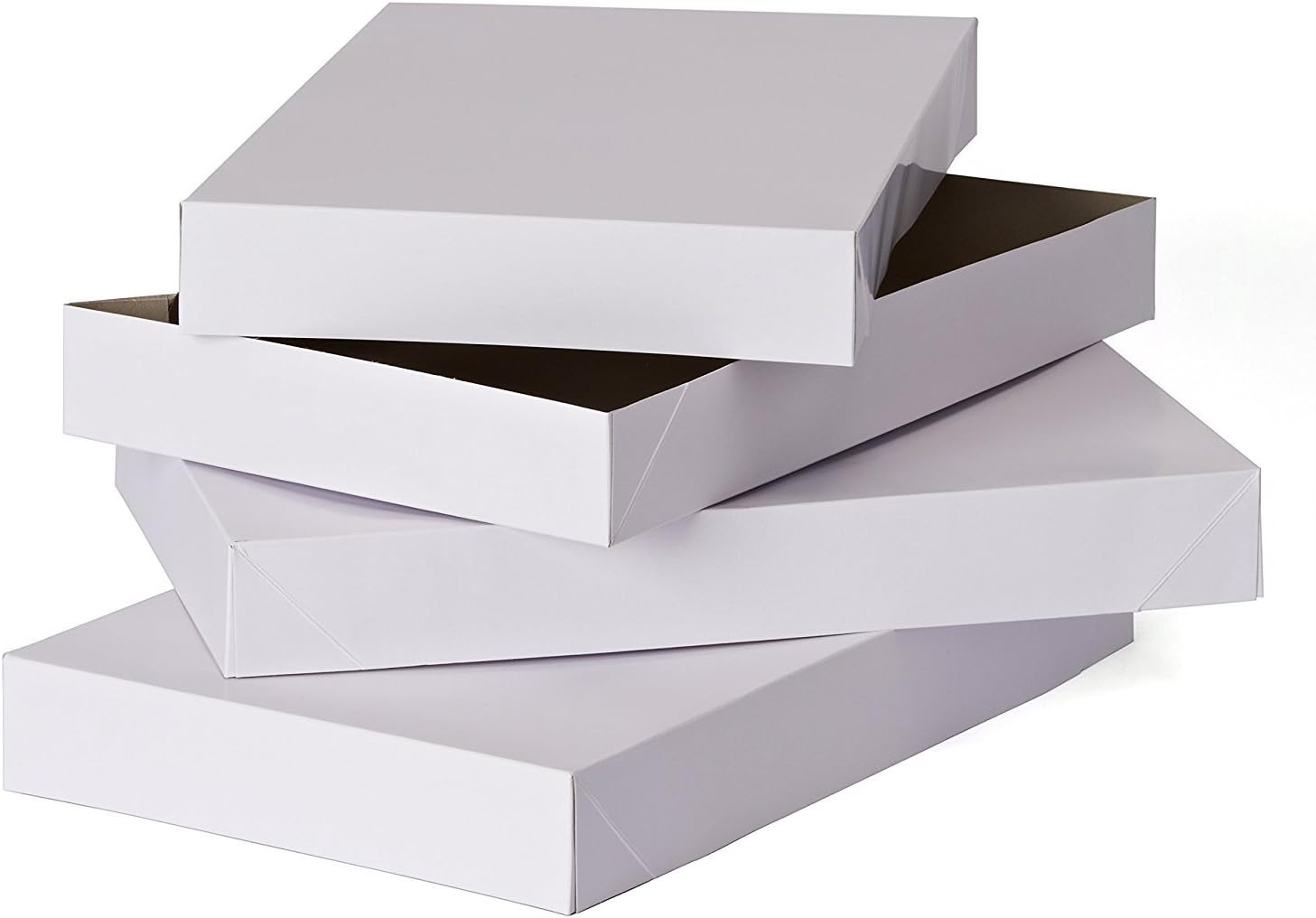 American Greetings White Gift Boxes for Valentine's Day, Birthdays and All Occasions, 3 Medium an... | Amazon (US)