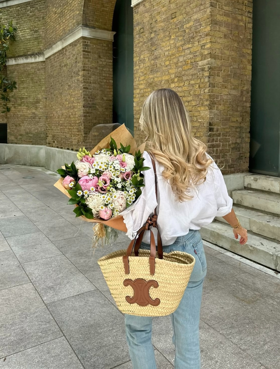 Classic Spring Looks 🌷 white linen shirt, Levi's blue jeans and Celine classic panier bag 

 

#LTKspring #LTKluxury #LTKstyletip