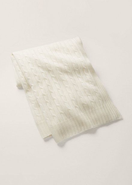 Cable Cashmere Throw Blanket | Ralph Lauren (UK)