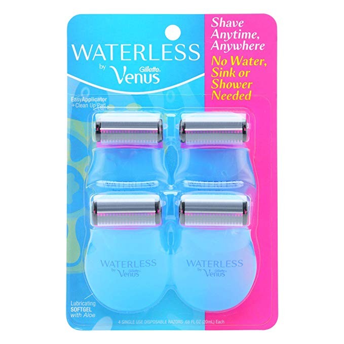 Gillette Venus | Waterless Razor-Shave Anytime Without Water - with Aloe, includes Applicator and... | Amazon (US)