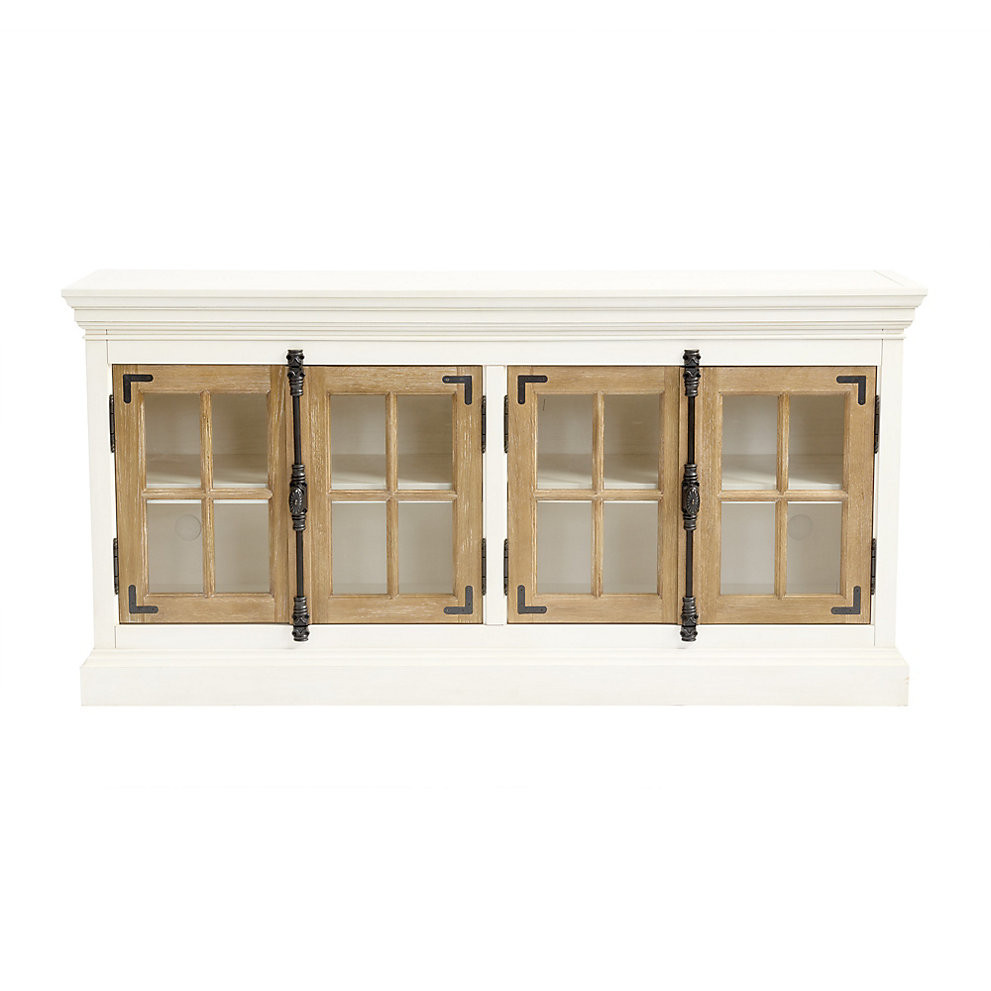Salerno Glass Door Console | Ballard Designs, Inc.