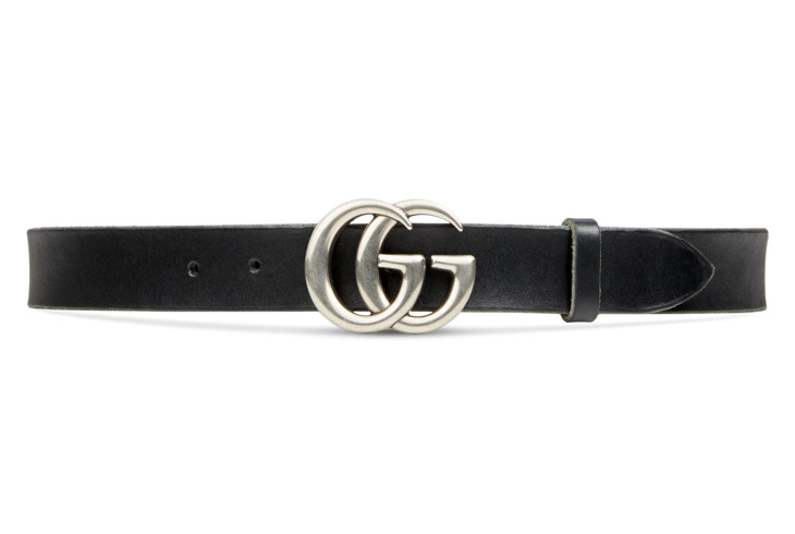 Gucci Leather belt with Double G buckle | Gucci (US)